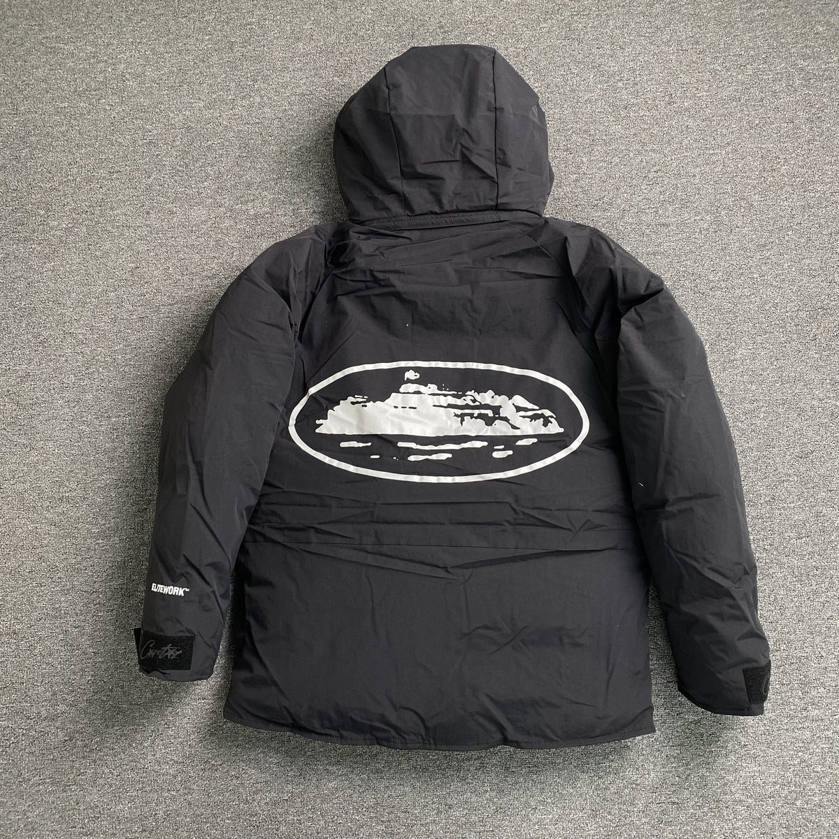Campera Corteiz Bolo B.I.G Negra