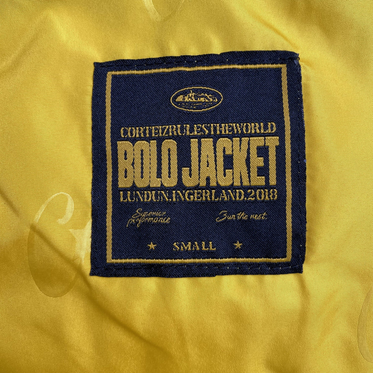 Campera Corteiz Bolo B.I.G Negra