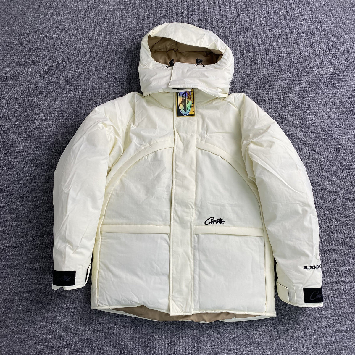 Campera Corteiz Bolo B.I.G Crema