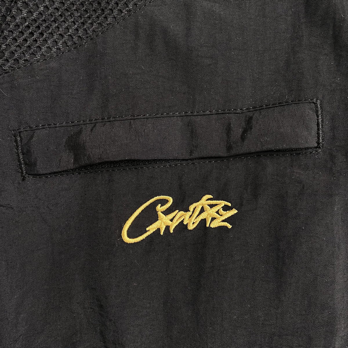 Campera Corteiz Brasil Olympic Shuku Negra