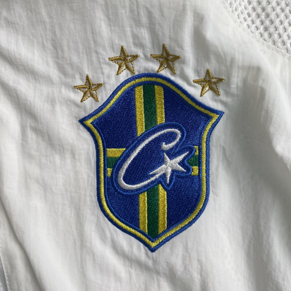 Campera Corteiz Brasil Olympic Shuku Blanca