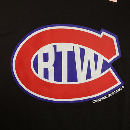 Remera Corteiz C In RTW Negra