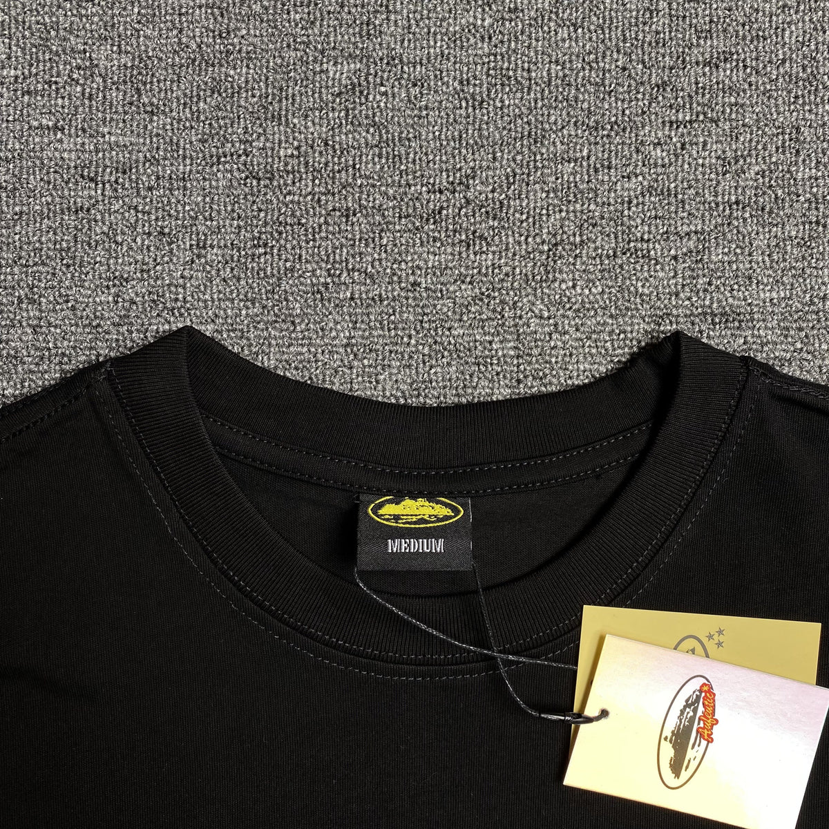 Remera Corteiz C In RTW Negra