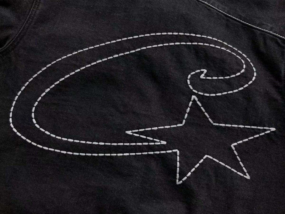 Campera Corteiz C-Star Jean Negra
