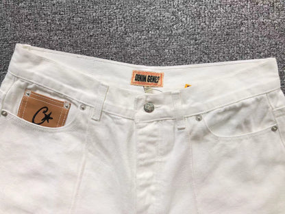 Bermuda Corteiz C-Star Jean Blanca
