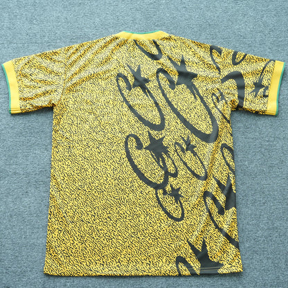 Remera Corteiz Carni Stellations Camiseta Amarilla