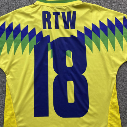 Camiseta Corteiz Club America Brasil Amarilla