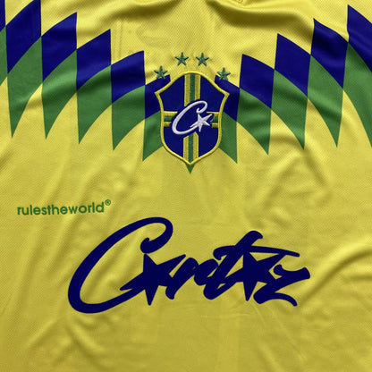 Camiseta Corteiz Club America Brasil Amarilla