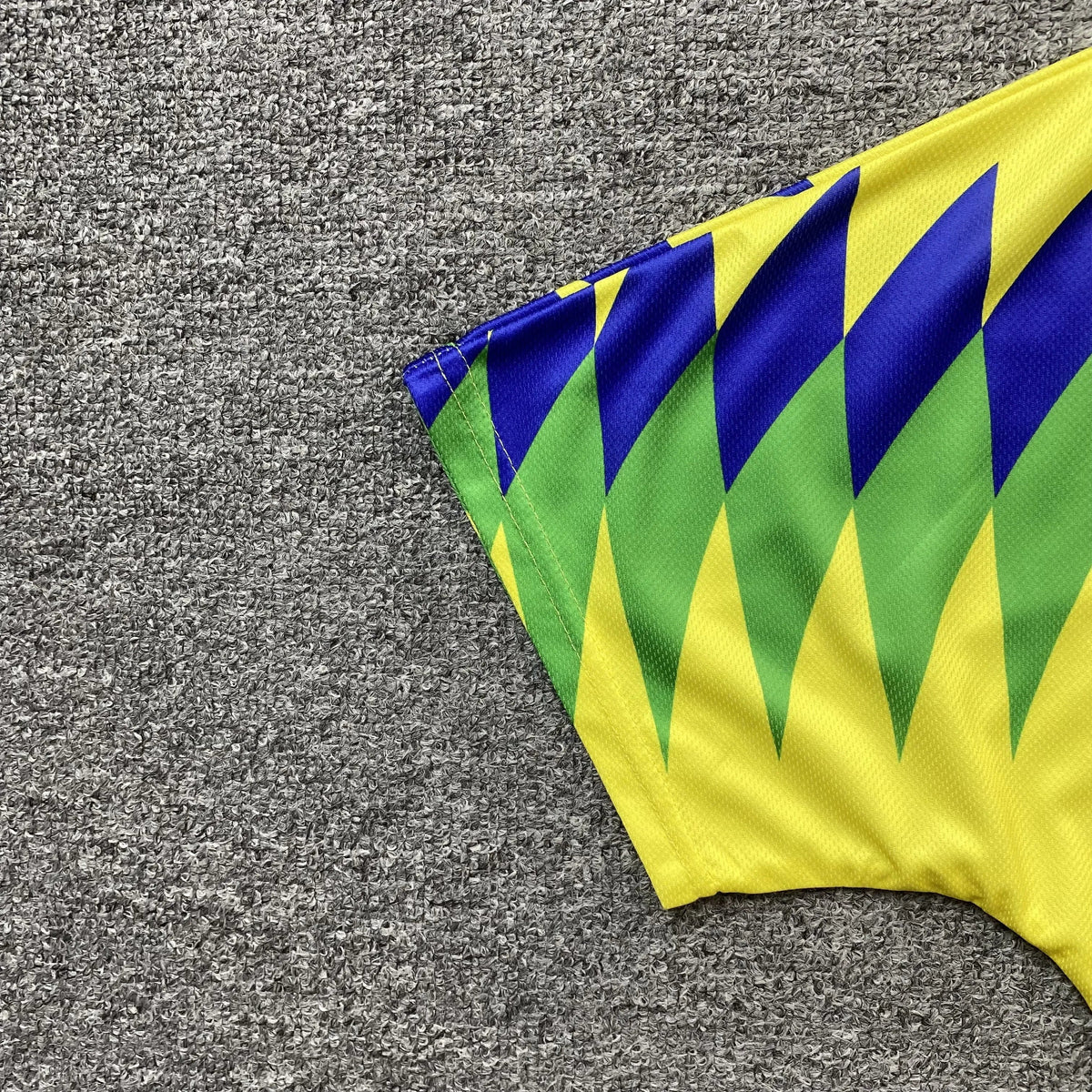 Camiseta Corteiz Club America Brasil Amarilla