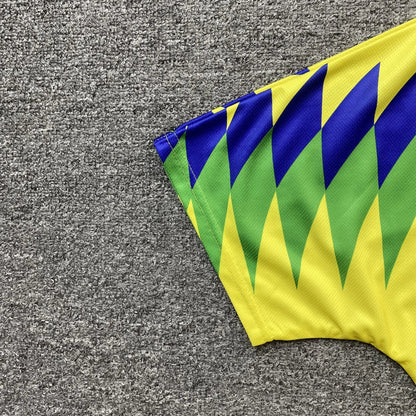 Camiseta Corteiz Club America Brasil Amarilla