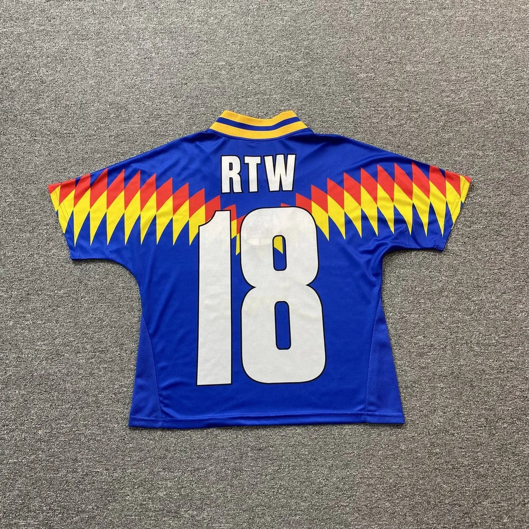 Camiseta Corteiz Club Rtw Azul