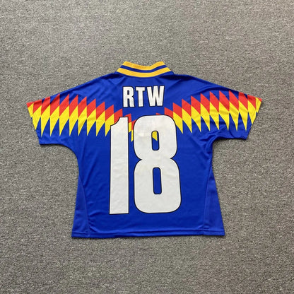 Camiseta Corteiz Club Rtw Azul
