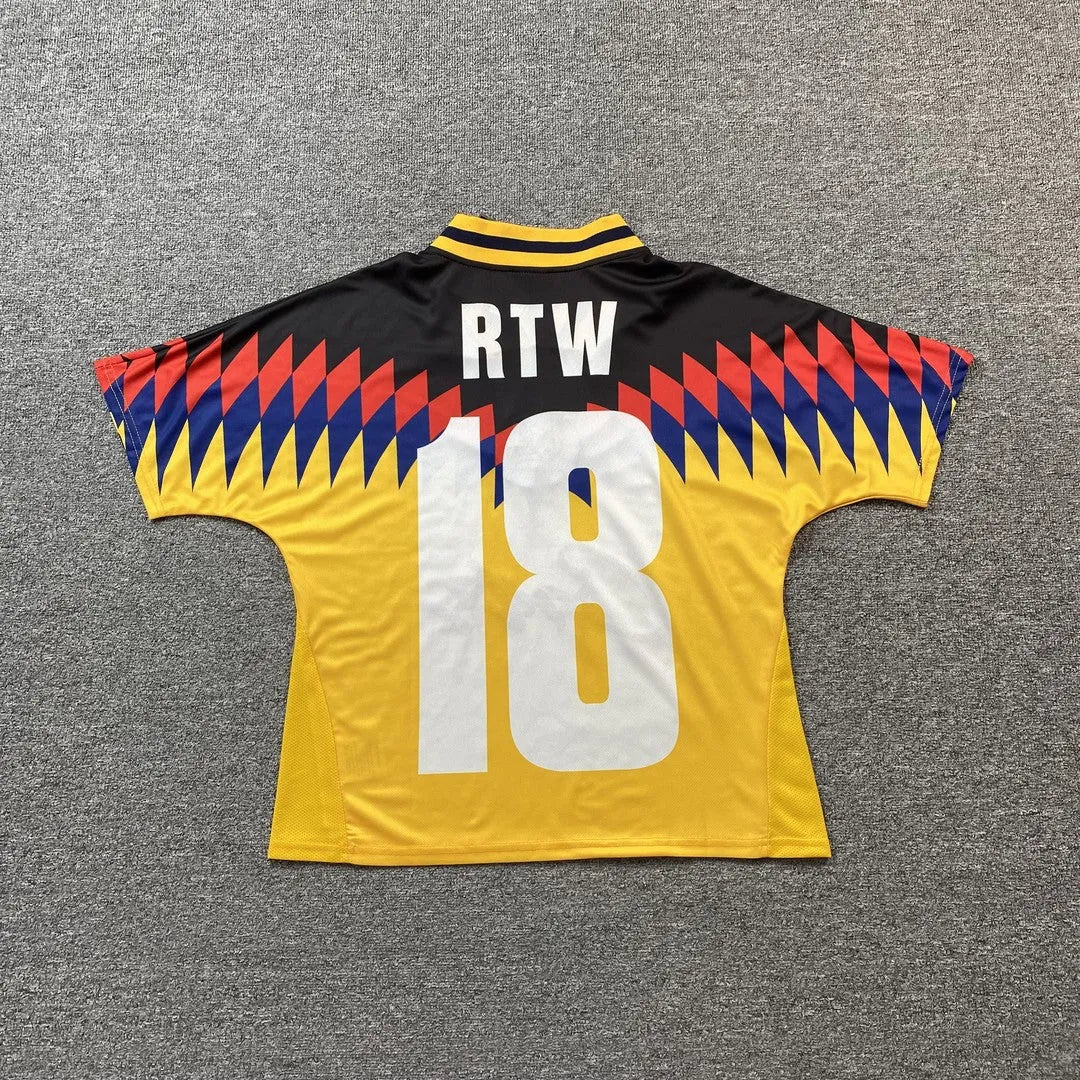 Camiseta Corteiz Club Rtw Amarilla