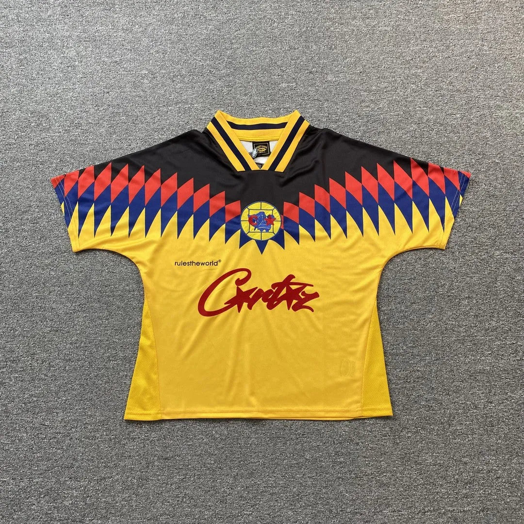 Camiseta Corteiz Club Rtw Amarilla