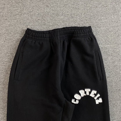 Pantalon Corteiz Colly Arch Open Hem Negro