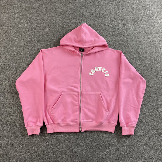 Campera Corteiz Colly Arch Rosa