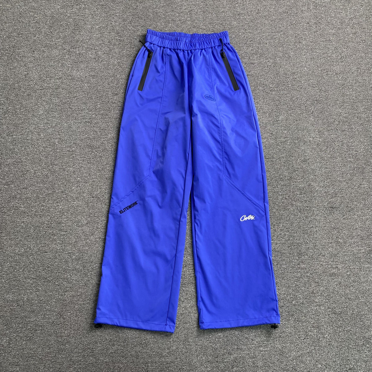 Pantalon Corteiz Elitework Shell Azul