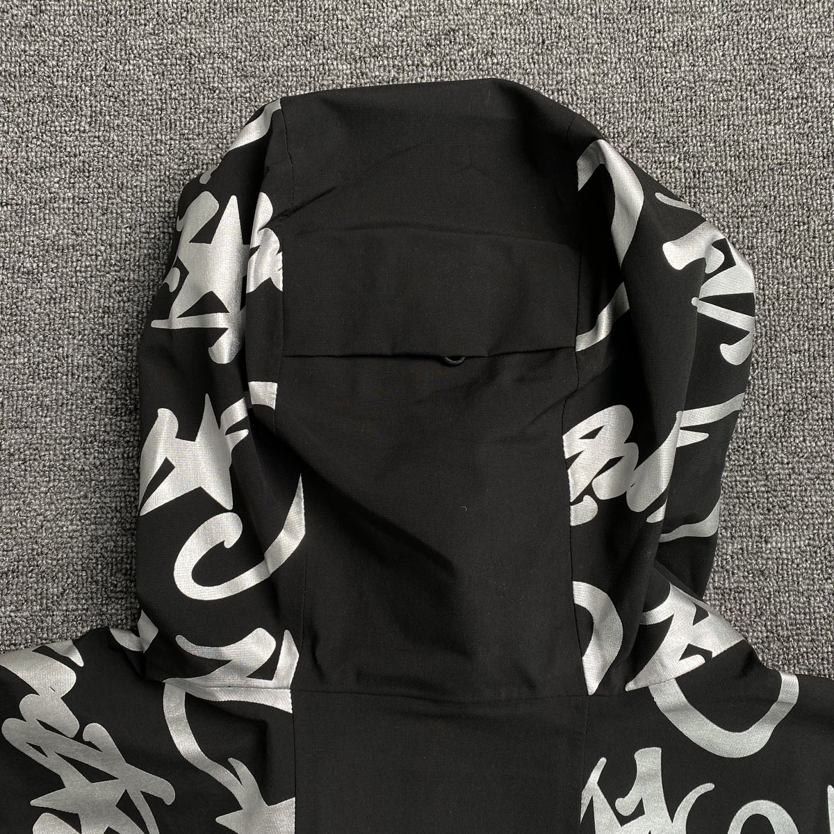 Campera Corteiz Elitework Waterproof Shell Negra