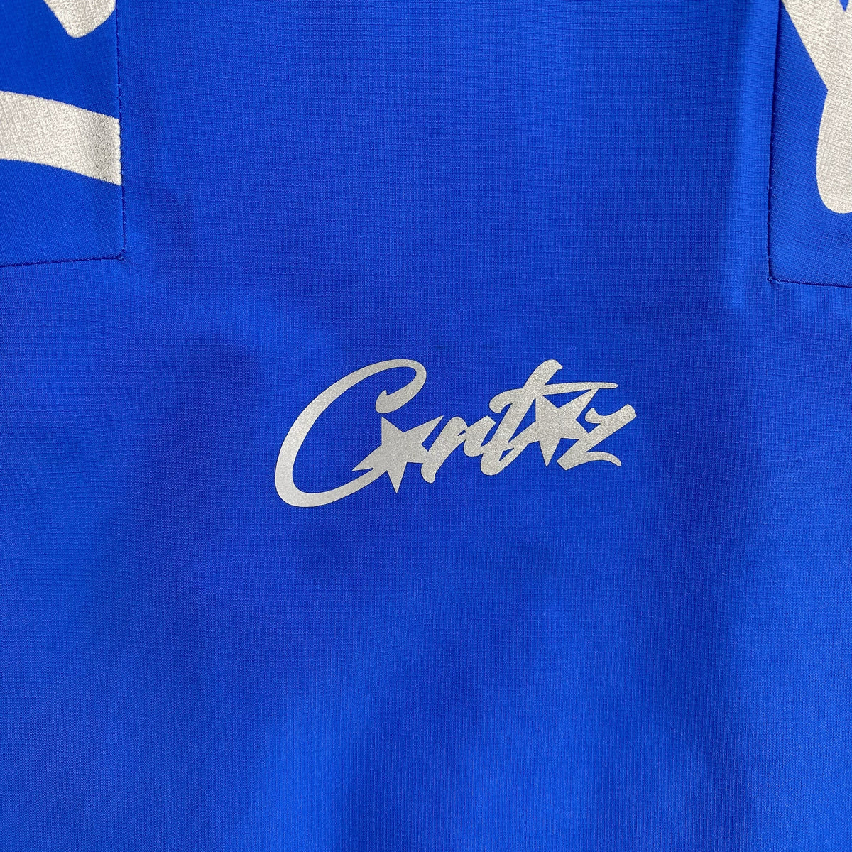 Campera Corteiz Elitework Waterproof Shell Azul