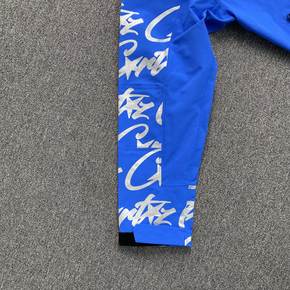 Campera Corteiz Elitework Waterproof Shell Azul