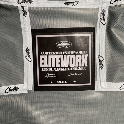Campera Corteiz Elitework Waterproof Shell Gris