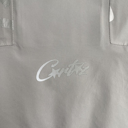 Campera Corteiz Elitework Waterproof Shell Gris