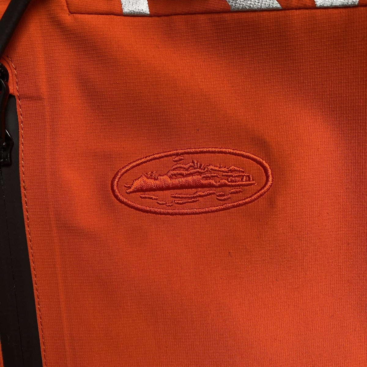 Campera Corteiz Elitework Waterproof Shell Naranja