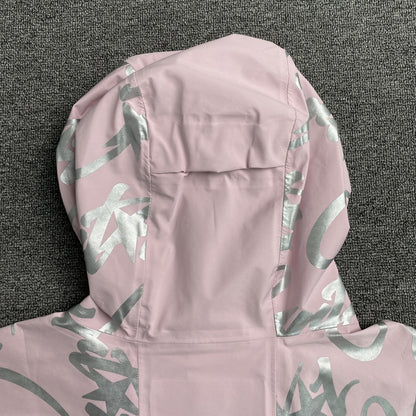 Campera Corteiz Elitework Waterproof Shell Rosa