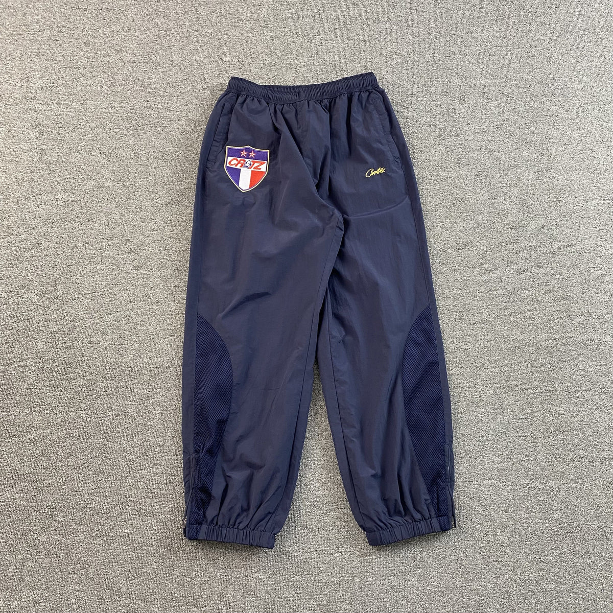 Pantalon Corteiz Francais Shuku Azul
