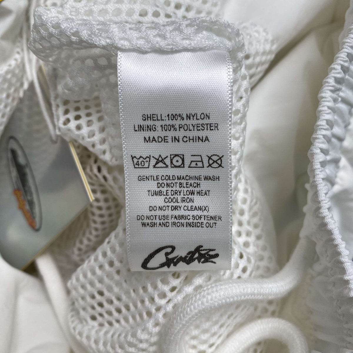 Pantalon Corteiz Gradient Litework Blanco