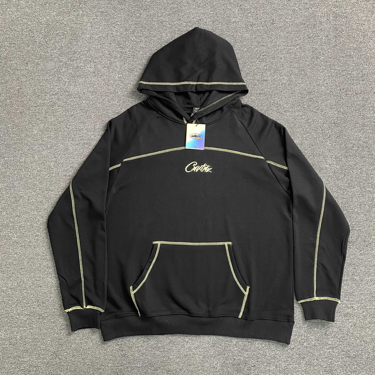 Buzo Corteiz HMP V2 Hoodie Negro