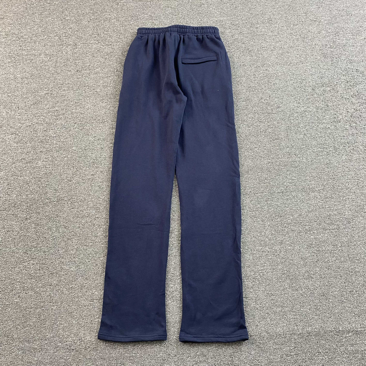 Pantalon Corteiz Island Puff Print Open Hem Navy
