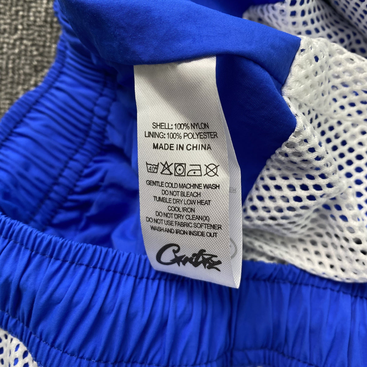 Pantalon Corteiz Italia Shuku Azul