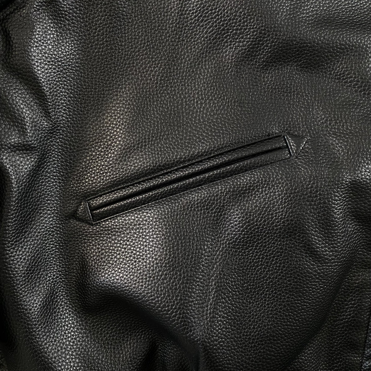 Campera Corteiz Da Skydive Cuero Negra