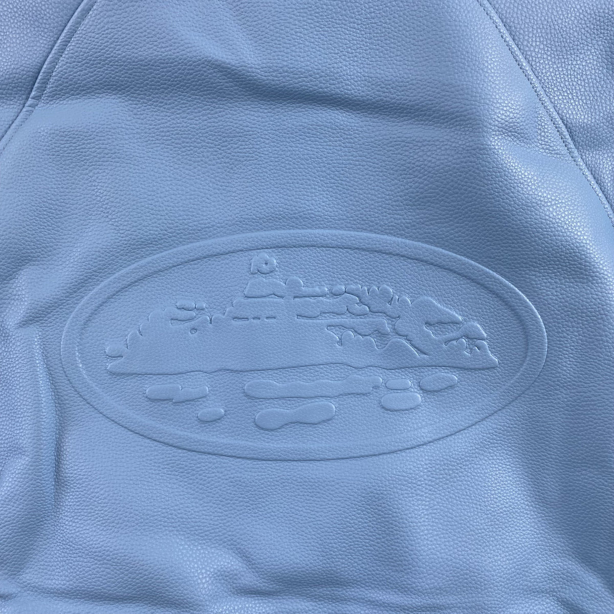 Campera Corteiz Da Skydive Cuero Celeste