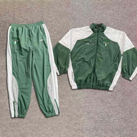 Conjunto Corteiz Olympic Shuku Nigeria Verde