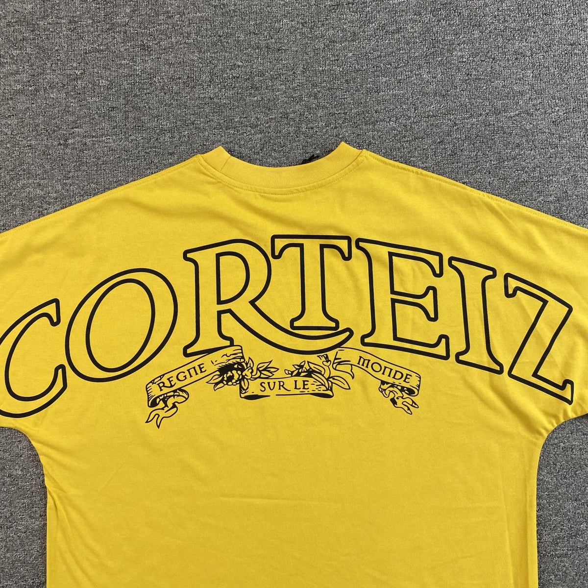 Remera Corteiz Royale Amarilla