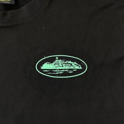 Remera Corteiz Rules The World Negra