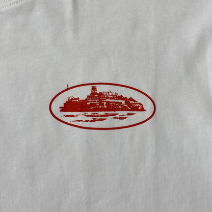 Remera Corteiz Rules The World Blanca