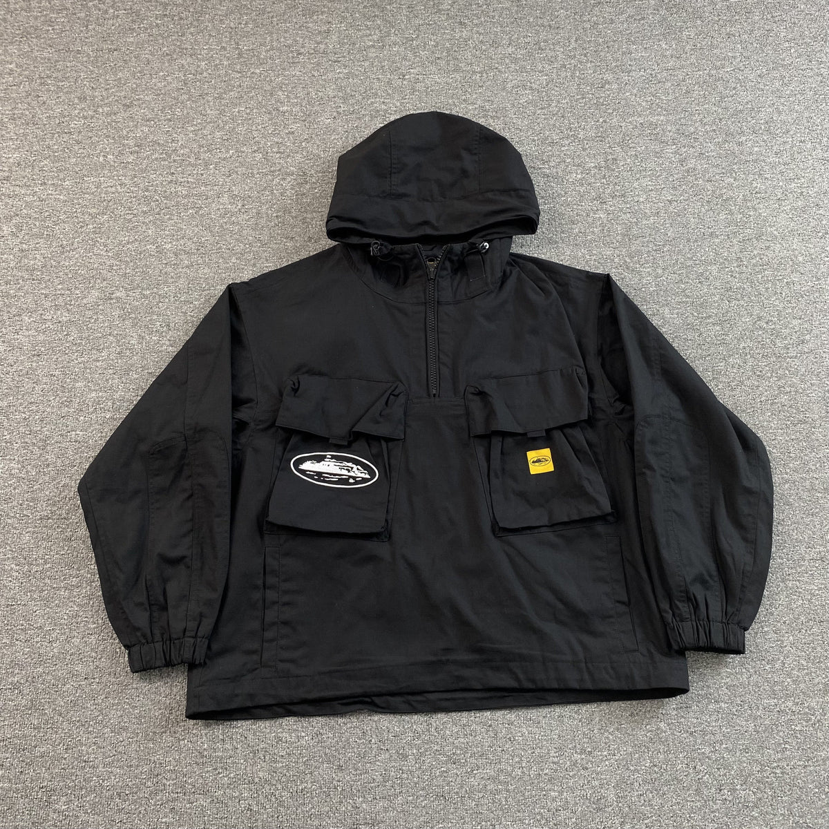 Campera Corteiz Storm Negra