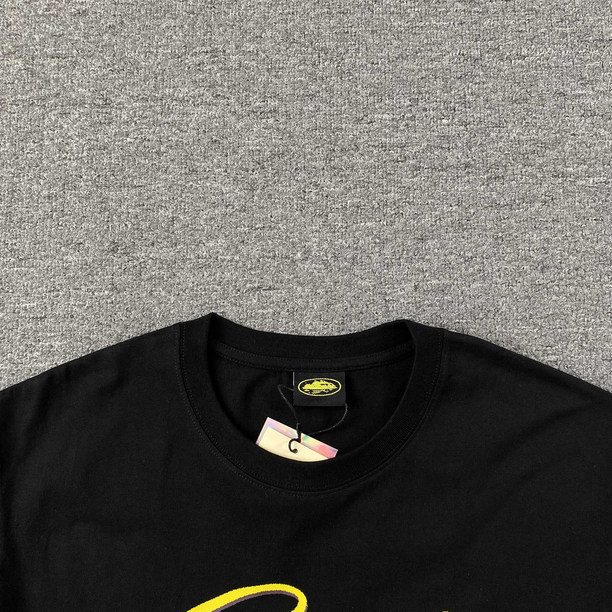 Remera Corteiz Timebomb Negra