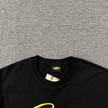 Remera Corteiz Timebomb Negra
