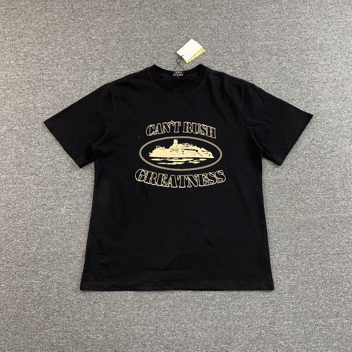 Remera Corteiz x Central Cee Negra