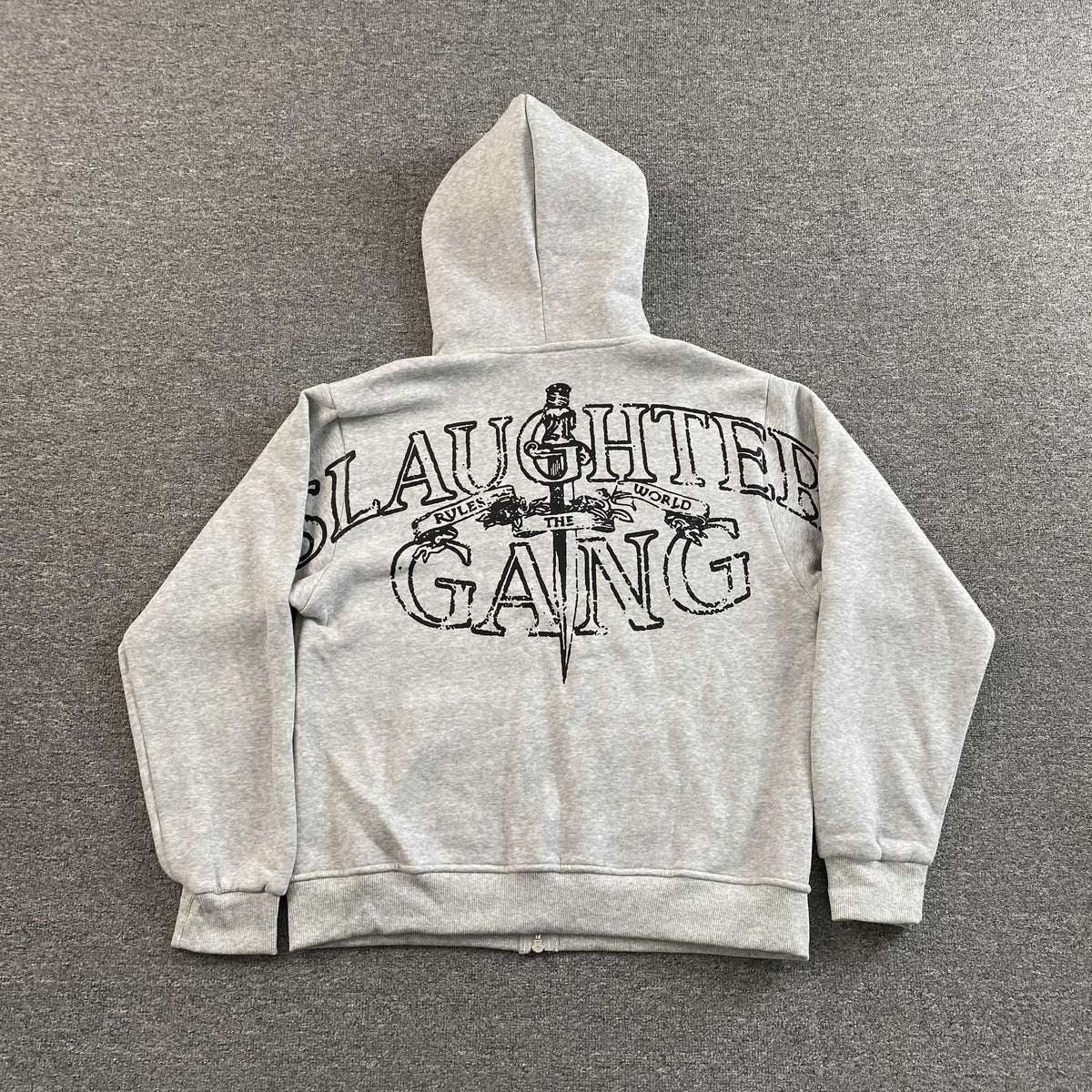 Campera Corteiz x Slaughter Gang 21 Savage Gris