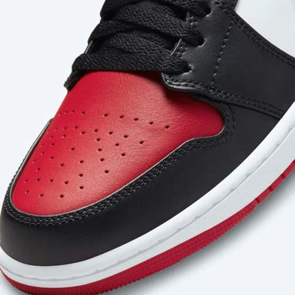 JORDAN 1 LOW BRED TOE