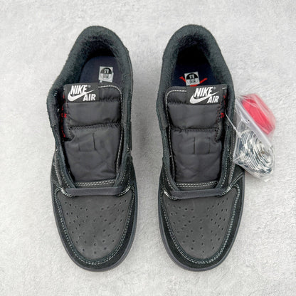 JORDAN 1 LOW OG X TRAVIS SCOTT BLACK/PHANTOM
