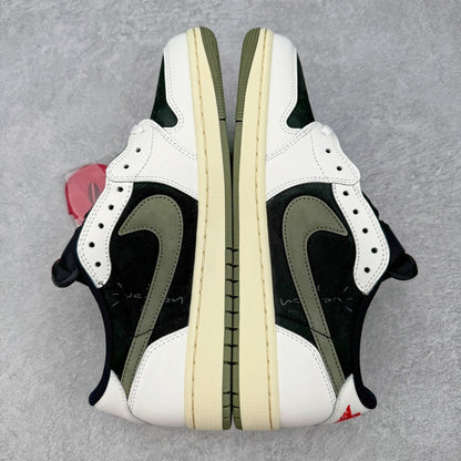 JORDAN 1 LOW OG X TRAVIS SCOTT OLIVE