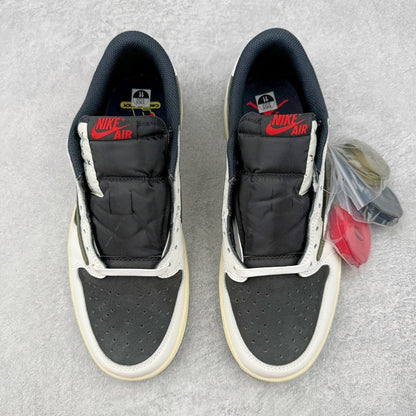 JORDAN 1 LOW OG X TRAVIS SCOTT OLIVE