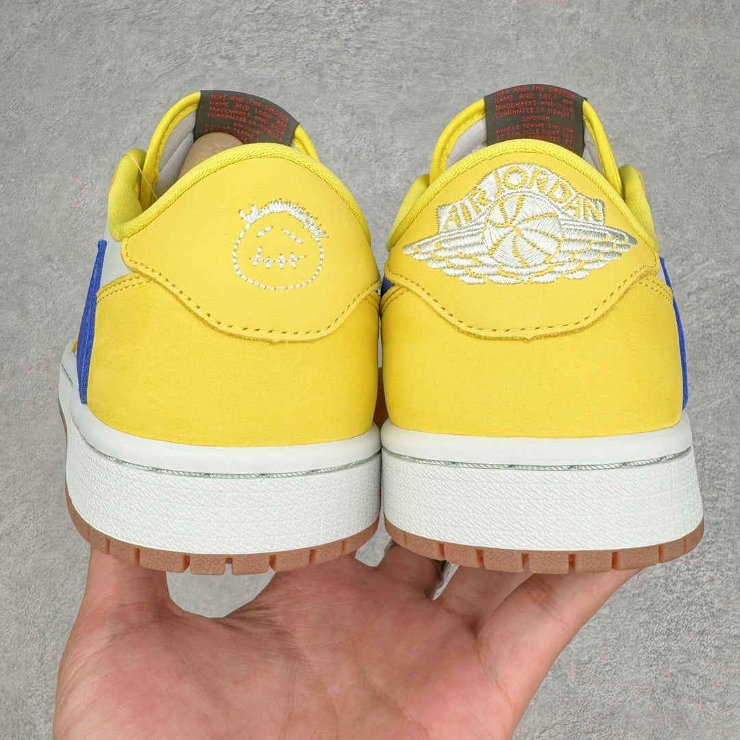 Jordan 1 Low X Travis Scott Canary