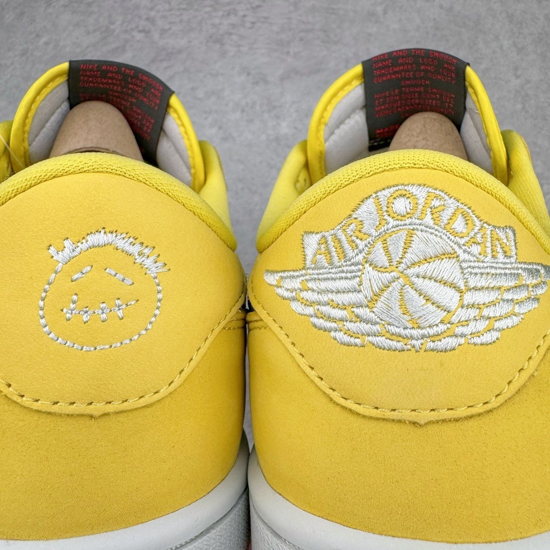 Jordan 1 Low X Travis Scott Canary